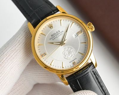 Rolex Datejust 8215 Movement Pixiu Pattern YG/WG Case 40mm 100m Waterproof Watch